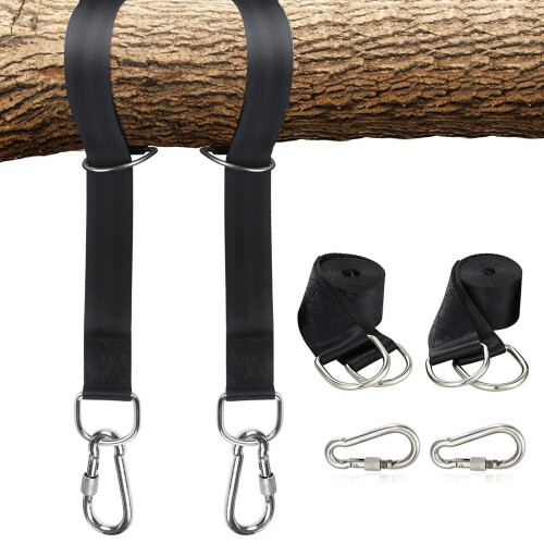 Fixation de chaise suspendue avec mousquetons et sac de 1