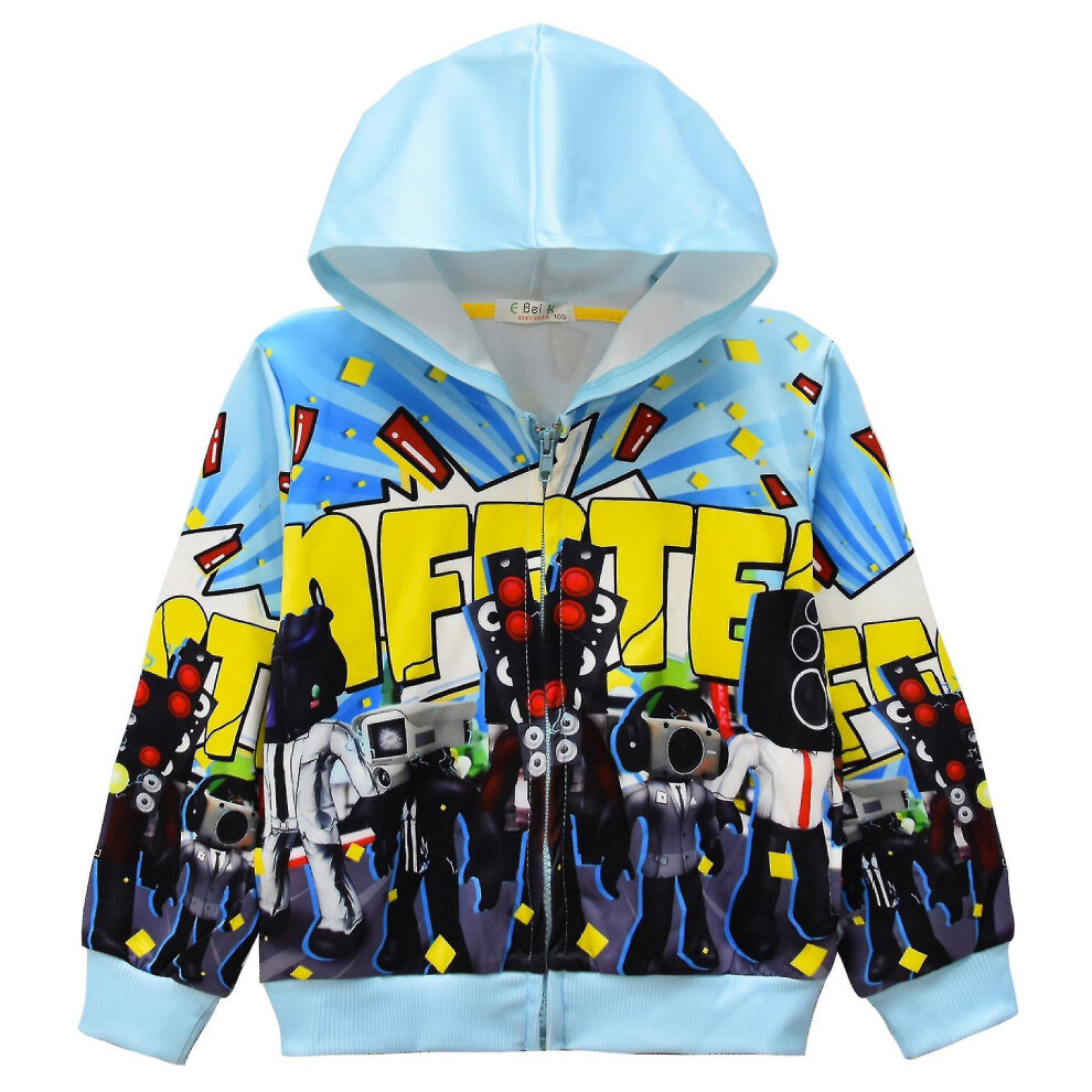 Photos - Fancy Dress Kikidex Skibidi Toilet Cosplay Costumes Funny Speaker Man Titan Tv Man Camcorde Man Horror Game Figure Hoody Ja (130CM, YBK92036139)