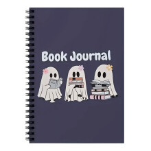 Halloween-Planer-Tagebuch, Twin-Coil-Bindungsnotizbuch,-Stil B