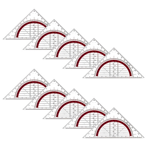 10-teiliges 2-in-1-Set, quadratisches-D