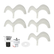 Windturbinengenerator, 5-Blatt, vertikal,