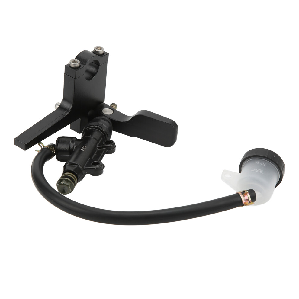 Aluminum Alloy Motorcycle Thumb Brake Master Cylinder 22Mm Fit Black 8391357473800