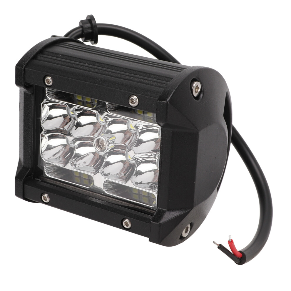 4In 60W Led Offroad Waterproof 6000Lm Flood Light/Black 4671357473777