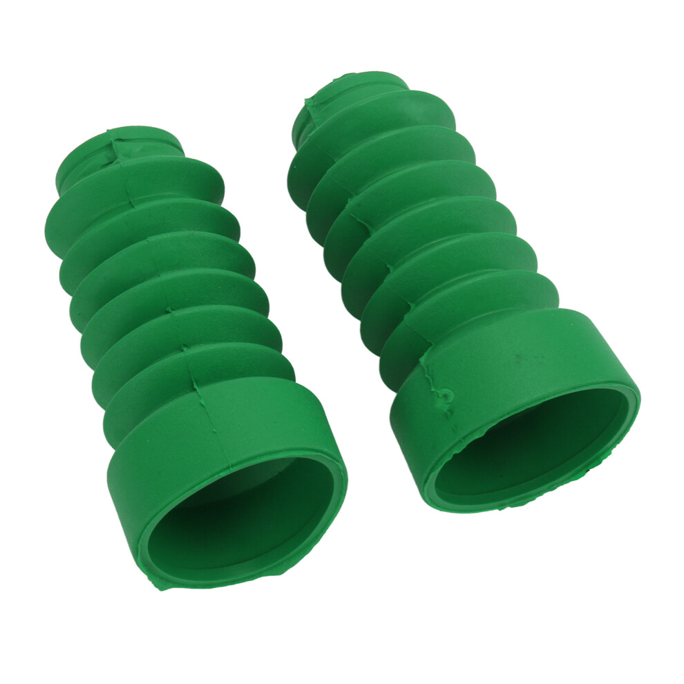 2Pcs Rubber Front Shock Absorber Dust Cover For Dio 18/27/28/34/35 / Jog 50/90 Green 8141357473689