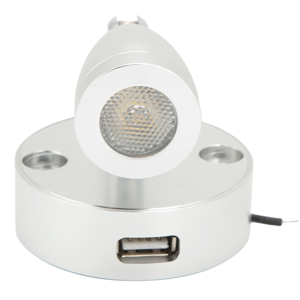Rv Reading 3500K 3-Color Aluminium Alloy Bedside Lamp 12V-24V Light 4631357474037