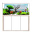 3D PVC Aquarium Background Wall Sky Withered Tree 61x41cm Decor 8