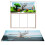 3D PVC Aquarium Background Wall Sky Withered Tree 61x41cm Decor 16