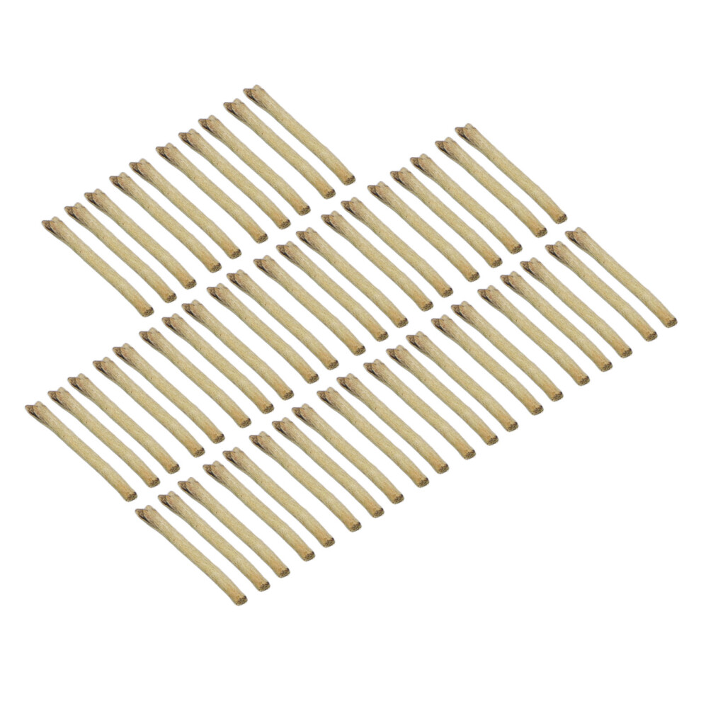 50pcs Tea Rod Ear Studs for Women Thin Anti-Inflammation Cure for Ear Piercings