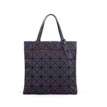 (Luminous) Women Japanese Issey Miyake Geometry Tote Bags Lingge Bag Travel Handbags