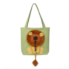 (Light Green) Detroit Lions Pet Tote Bag compatible with Cat Puppy Dog Folding Shoulder Bags Pet Bag Sellwell