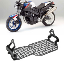Edelstahl-Motorrad-Kopflichttassenschutz für F650GS F700GS F800GS F800R Schwarz