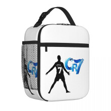 (One Size, 13) Cr7 Cristiano Ronaldo Insulated Lunch Bags Thermal Bag Lunch Boxes Thermal Lunch Box Lunch Tote Bag For Woman Children Travel