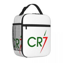 (One Size, 4) Cr7 Cristiano Ronaldo Insulated Lunch Bags Thermal Bag Lunch Boxes Thermal Lunch Box Lunch Tote Bag For Woman Children Travel