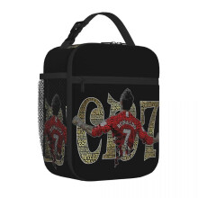 (One Size, 3) Cr7 Cristiano Ronaldo Insulated Lunch Bags Thermal Bag Lunch Boxes Thermal Lunch Box Lunch Tote Bag For Woman Children Travel