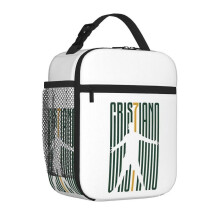 (One Size, 16) Cr7 Cristiano Ronaldo Insulated Lunch Bags Thermal Bag Lunch Boxes Thermal Lunch Box Lunch Tote Bag For Woman Children Travel