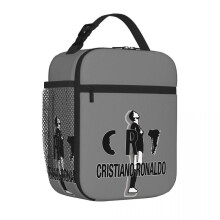 (One Size, 8) Cr7 Cristiano Ronaldo Insulated Lunch Bags Thermal Bag Lunch Boxes Thermal Lunch Box Lunch Tote Bag For Woman Children Travel