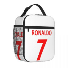 (One Size, 5) Cr7 Cristiano Ronaldo Insulated Lunch Bags Thermal Bag Lunch Boxes Thermal Lunch Box Lunch Tote Bag For Woman Children Travel