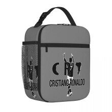 (One Size, 12) Cr7 Cristiano Ronaldo Insulated Lunch Bags Thermal Bag Lunch Boxes Thermal Lunch Box Lunch Tote Bag For Woman Children Travel
