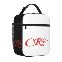 (One Size, 18) Cr7 Cristiano Ronaldo Insulated Lunch Bags Thermal Bag Lunch Boxes Thermal Lunch Box Lunch Tote Bag For Woman Children Travel