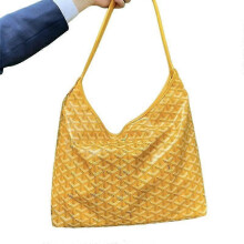 (Yellow) Chic Leather Hobo Bag Effortless Style Shoulder Bag Casual Elegance Tote Bag for Every Occasion_Active