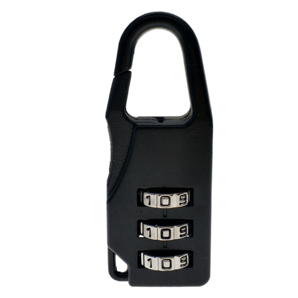 Mini Zinc Alloy 3-Digit Combination Padlock For Suitcase & Drawer, 56X22x9mm 7891357477521