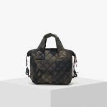(Small size D) Handbag Luxury Design Down Padded Tote Bags Women Quilted Top Handle Handbags Casual Purses Shoulder Bag Female Crossbody Bag