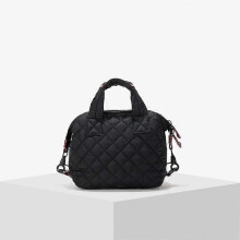 (Small size B) Handbag Luxury Design Down Padded Tote Bags Women Quilted Top Handle Handbags Casual Purses Shoulder Bag Female Crossbody Bag