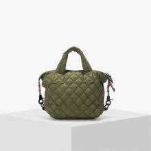 (Small size A) Handbag Luxury Design Down Padded Tote Bags Women Quilted Top Handle Handbags Casual Purses Shoulder Bag Female Crossbody Bag