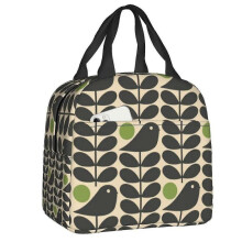 (15) Orla Kiely Bubble Flowers Insulated Lunch Bag For Women Leakproof Scandinavian Thermal Cooler Lunch Tote Beach Camping Travel