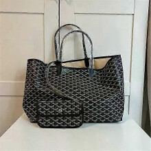 (L, Black) 2025 New Bag Large Capacity Tote Bag Mother Bag Handbag Gifts Women