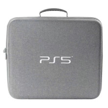 (grey) Ps5 Travel Case - Ps5 Console Storage Bag Travel Tote Eva Hard Case Anti-fall Material
