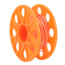 Leichter Kunststoff-Tauchspule 59 ft mit Kupferschlaufe, Orange