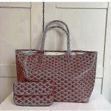 (M, Red) New Bag Large Capacity Tote Bag Mother Bag Handbag Gifts