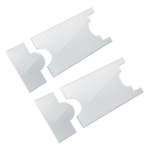 Temperature Resistant Clear Shielding for-204 2 set of two