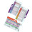 3Pcs Professional EKG 7 Step Ruler Card EKG-ABC style 1