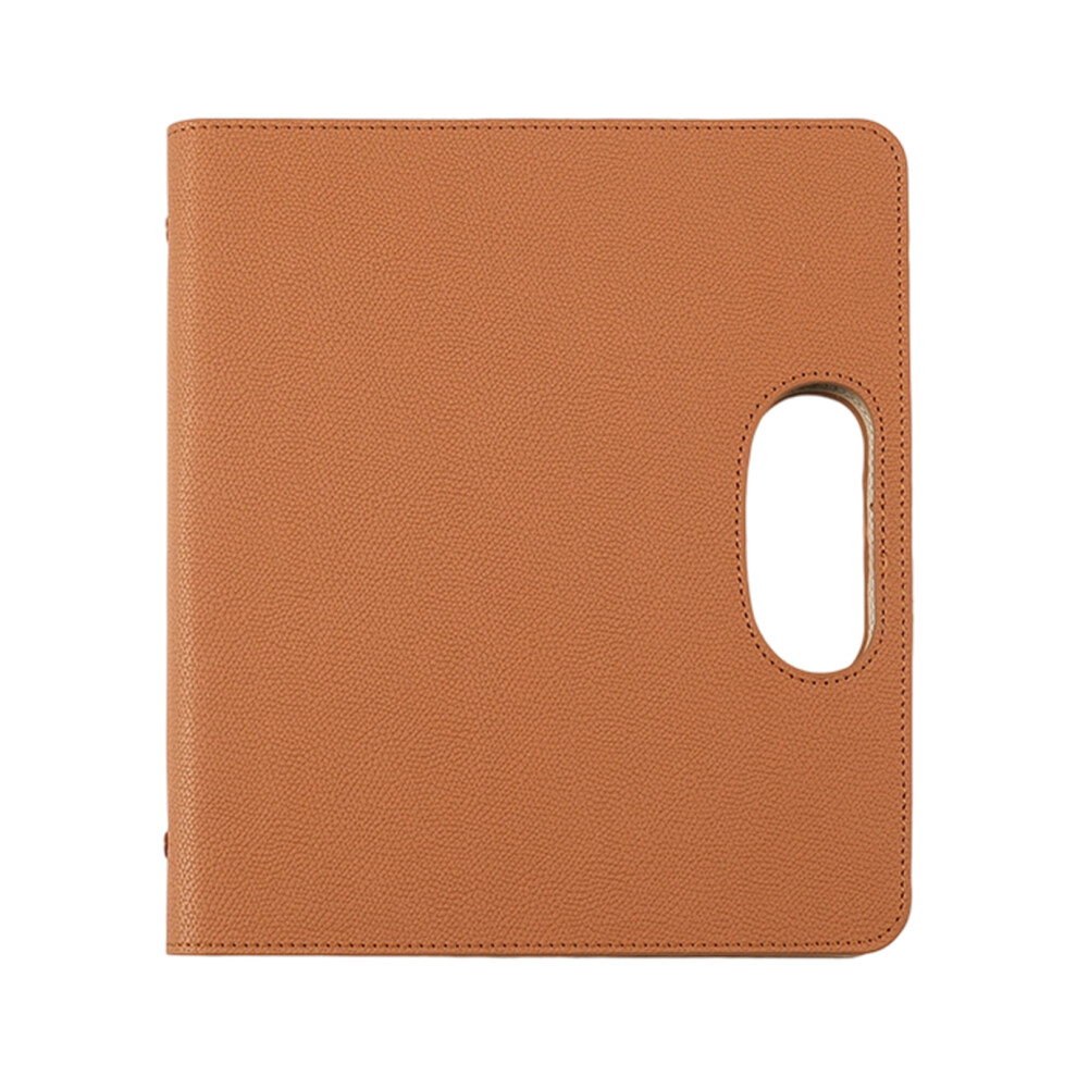 A 5 Size Notebook Detachable Pages Smooth Writing Paper- Brown 7754000257706