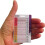3Pcs Professional EKG 7 Step Ruler Card EKG-ABC style 7