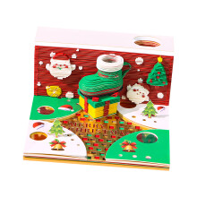 Christmas Themed Weekly Schedule Book Tear Resistant Paper Safe