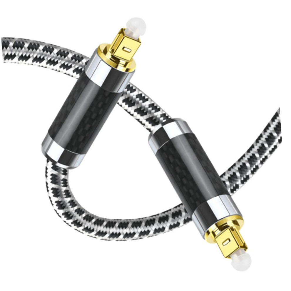 Optical Audio Cable Male To Male Toslink Cord With Plated Connectors For Sound Bar Speaker Stable Transmission Gold 9354506657758