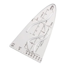 Mathe-Parabol-Schablonen-Kosinus-Lineal für präzise-1Stk