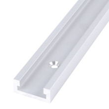 Langleiche 400 mm Aluminiumlegierung T-Schlitz-Schiene für Holzbearbeitungswerkzeuge & Vorrichtungen