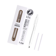 Precisies Tip Intrekbare gum Pen Breukbestendig-Witte ronde kop