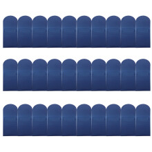 30 Stück 300 g/m² Papierumschläge, 12,7 x 17,8 cm,-Blau