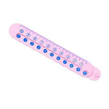 20 cm wiskunde wiskunde liniaal optelling aftrekken-Roze