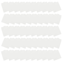 50 Stück tragbare Design-CD-Umschläge, robuste-Weiß