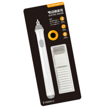 Elektrischer Radiergummi mit Nachfüllungen Detailer Tool-Weiß