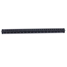 Dreieckiges Architekten-Aluminiumlineal mit-Schwarz 30cm