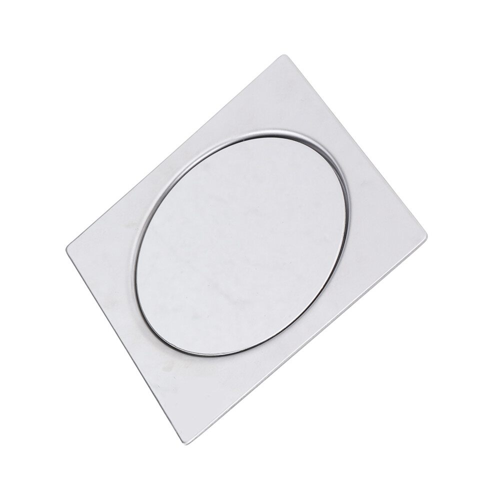 Stainless Steel Pedal Floor Drain 10X10cm For Bathroom & Garden 9361357481920
