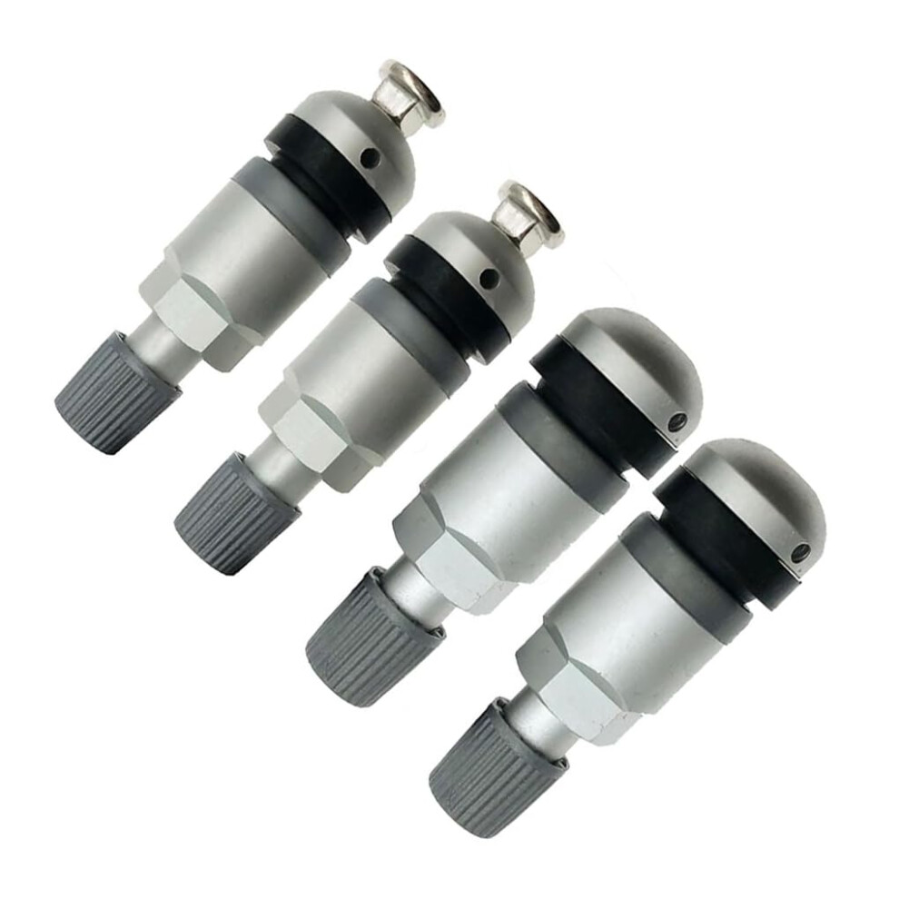 Tire Pressure Sensor Kit Tpms Valve Stem High-Performance Silvery Compatible With Most Vehicles 9339159953525