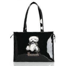 (L 36) New fashion jelly handbag women eco-friendly flower tote shopping bag reusable waterproof PVC shoulder shopping bag